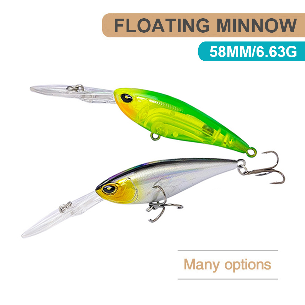 Fishing Lure Jerkbait - 5.8cm 6.63g Fishing Lures Floating Minnow