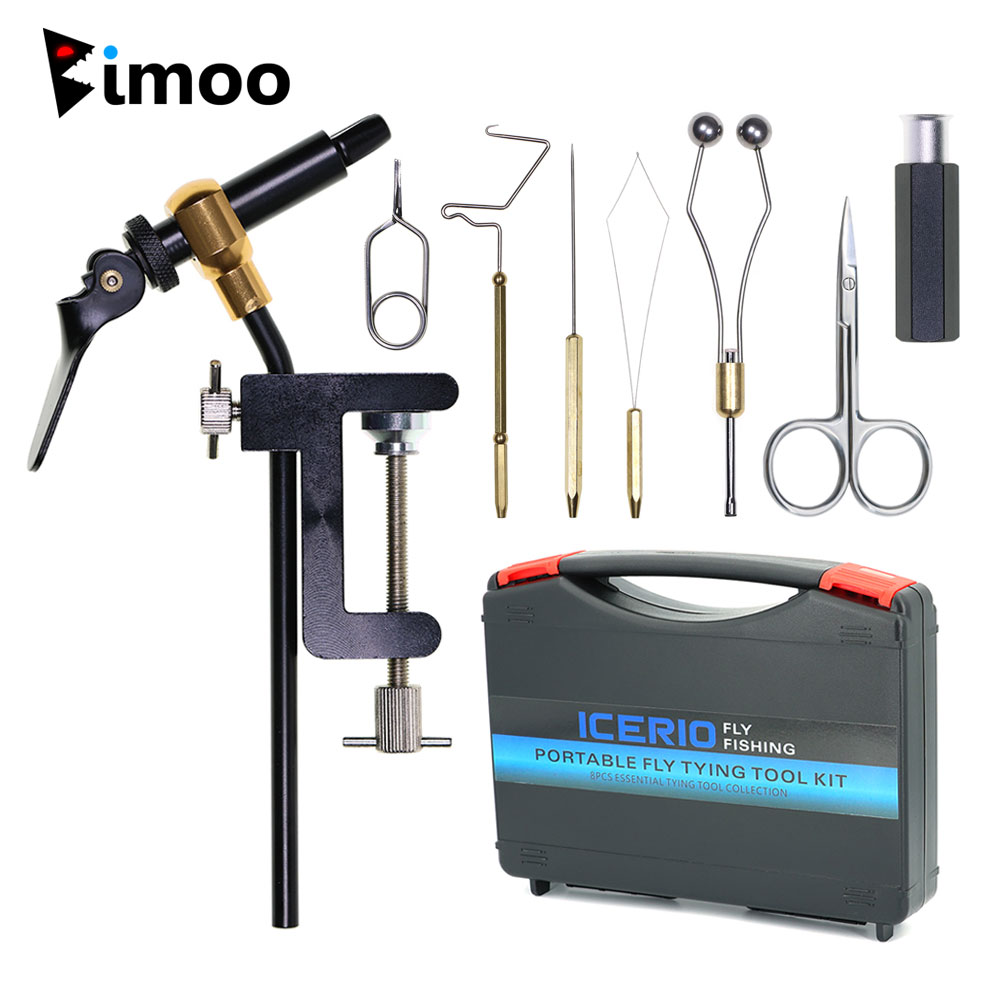 Fishing Lure Accessories - 8pc/Set Hardened Steel C-Clamp Vise Fly