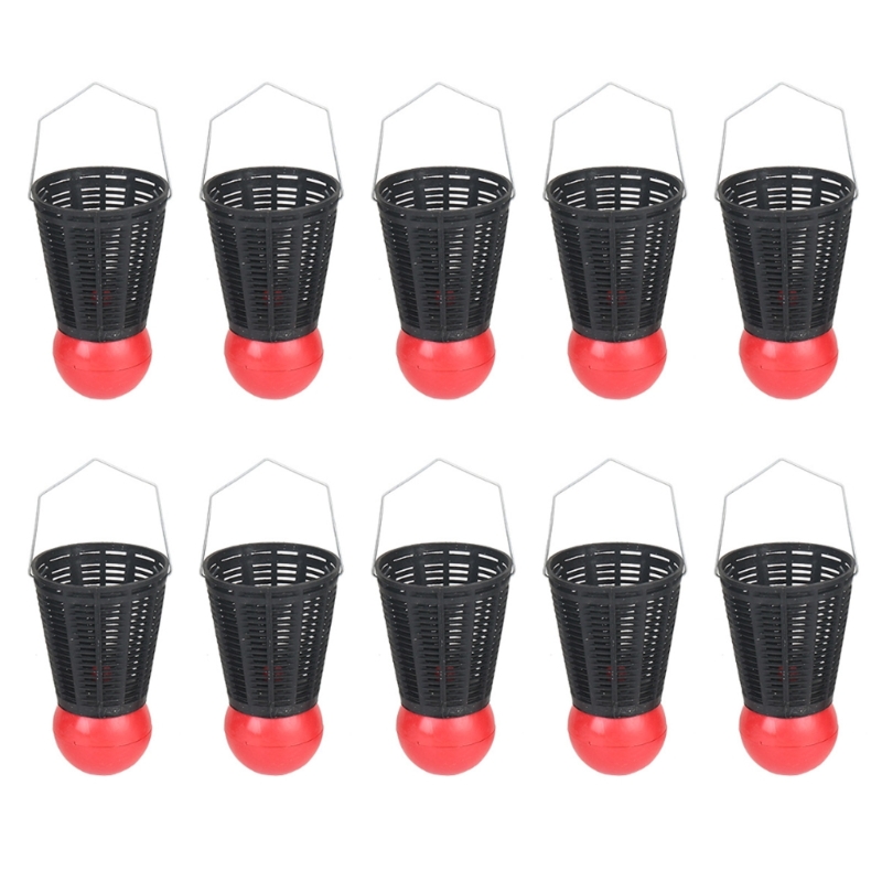 10Pcs Fishing Lure Basket Cage - Fishing Lure Accessories ulasan dan harga