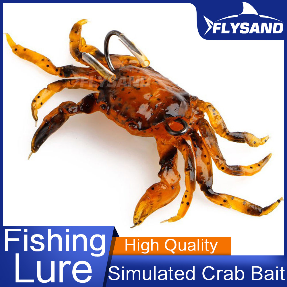 FLYSAND Bionic Crab Silicone S - Fishing Lure Soft Plastic ulasan dan harga
