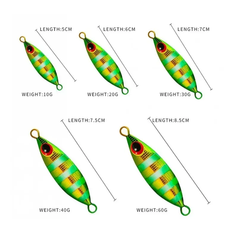 Inchiku Metal Jig Spoon Lure 6 - Fishing Lure Spoon ulasan dan harga