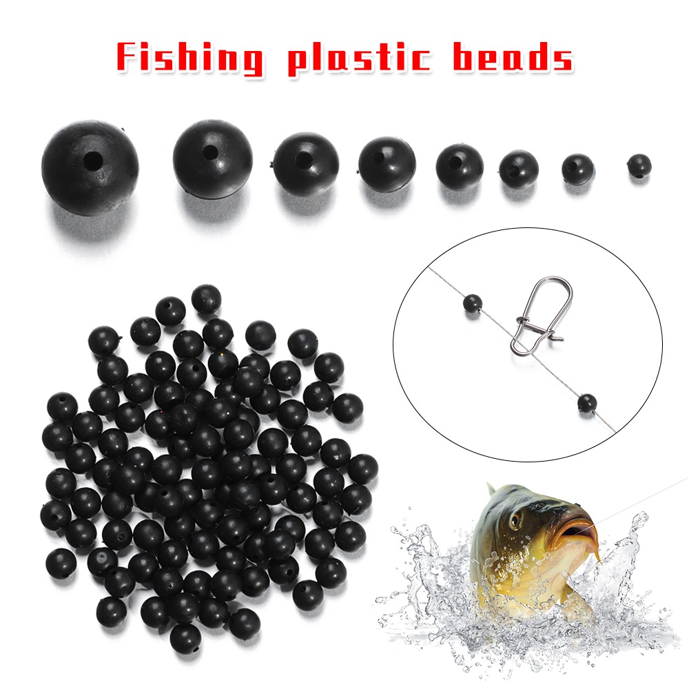 100pcs/lot Fishing Beads Space - Fishing Lure Accessories ulasan dan harga