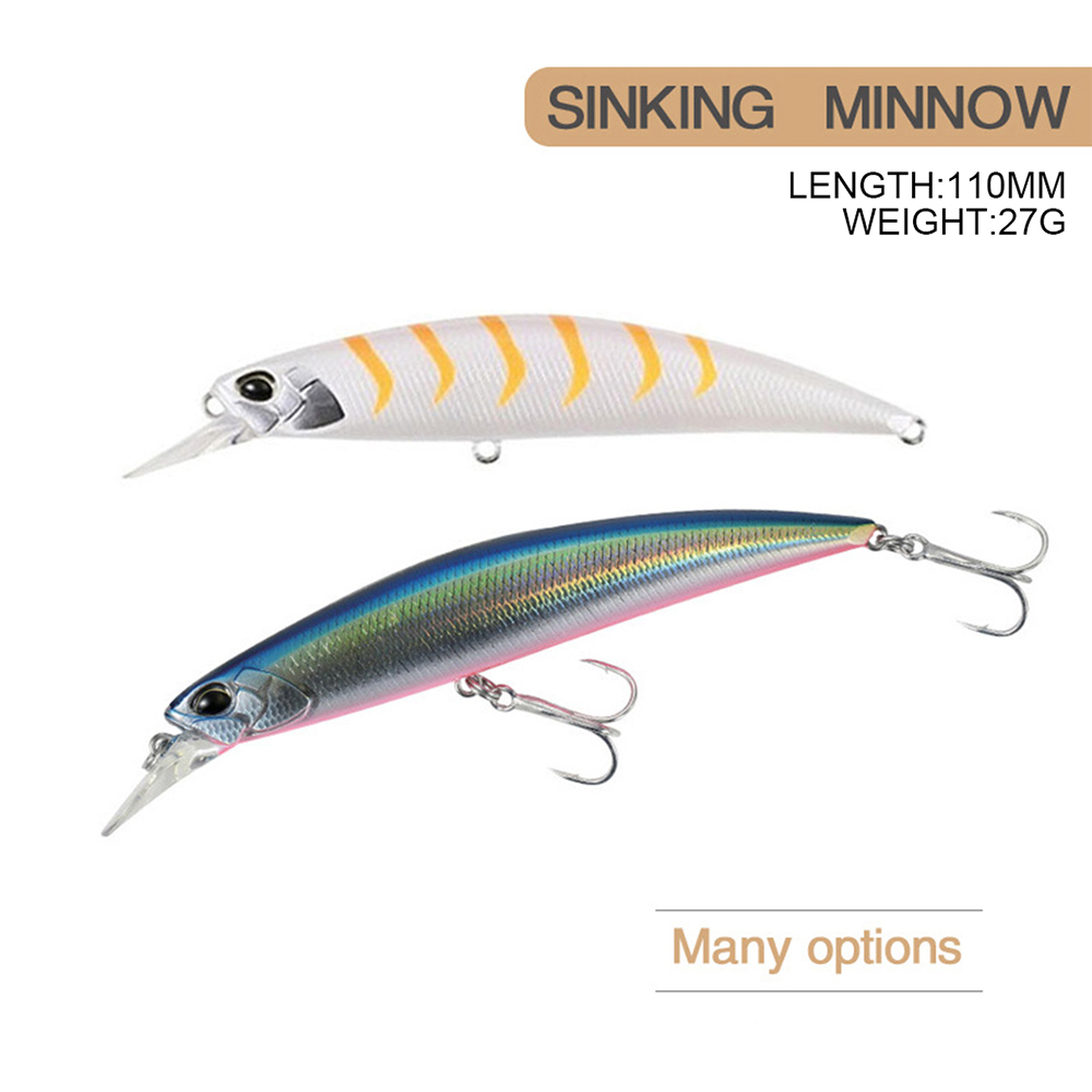 11cm 27g Fishing Lure Minnow W - Fishing Lure Jerkbait ulasan dan harga