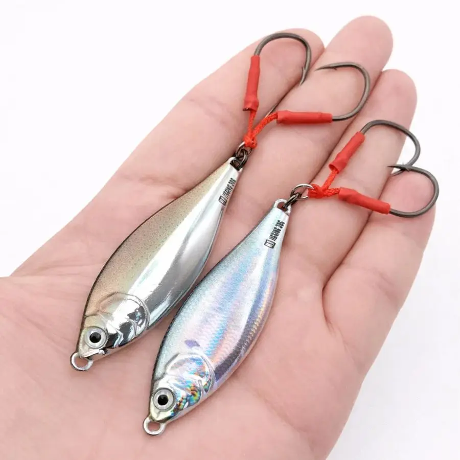 Metal Jig Bait Spinner Sinking - Fishing Lure Blade Bait ulasan dan harga