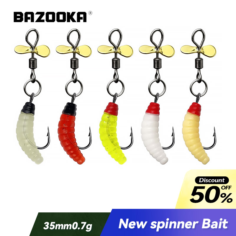 5Pcs Bazooka Fishing Lure Carp - Fishing Lure Blade Bait ulasan dan harga